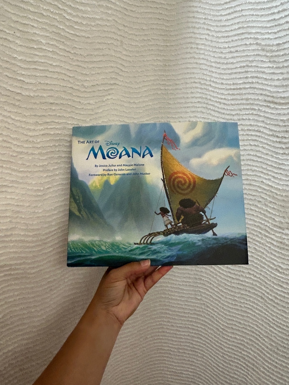 The Art of Moana Hardcover Chronicle Books Disney Concept Art Illustrated Book